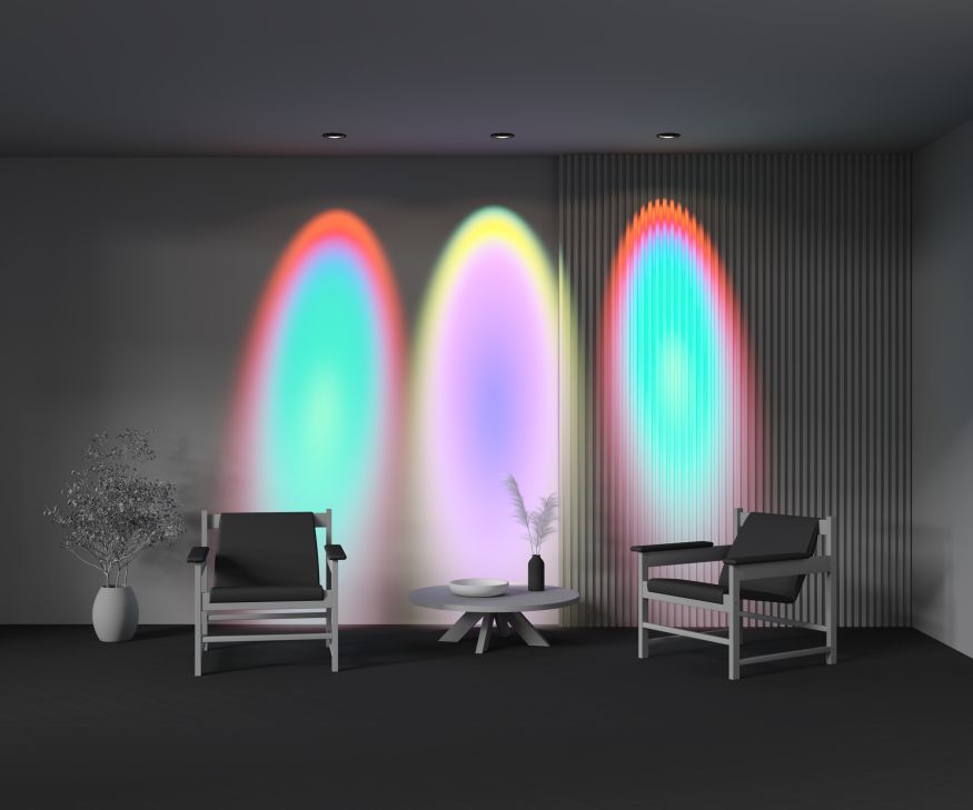 Встраиваемый светильник Technical DL105-12W4K-B MAYTONI Lens Черный