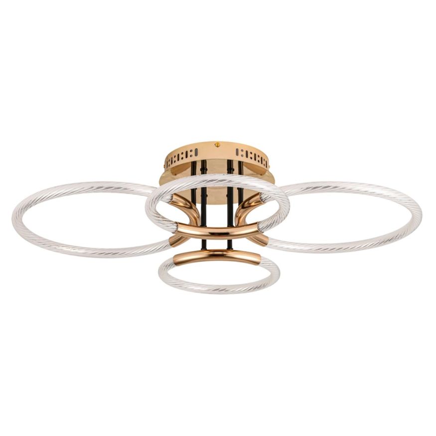 Люстра потолочная LUMION 6545/105CL LARA золотой, черный