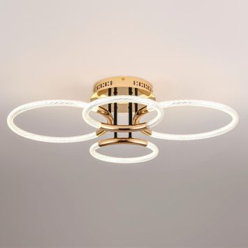 Люстра потолочная LUMION 6545/105CL LARA золотой, черный