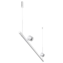 Светильник подвесной светодиодный диммируемый со сменой режимов работы (управление сенсор) NOVOTECH 359308 FERMO белый