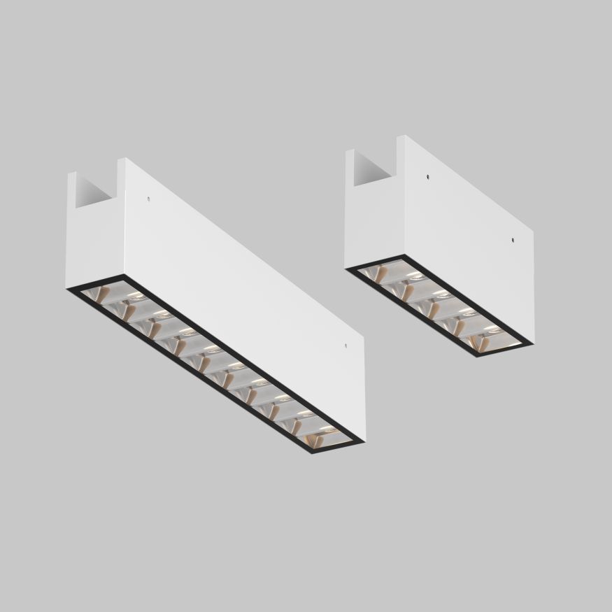 Уличный трековый светильник Outdoor O-TR01-2-S-10WW3K MAYTONI Points Белый