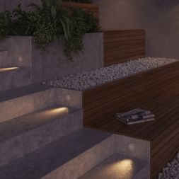 Подсветка для лестниц Outdoor O014SL-L3W3K MAYTONI Lock Белый