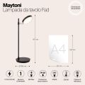 Настольный светильник Maytoni MOD070TL-L8B3K Maytoni Fad Черный