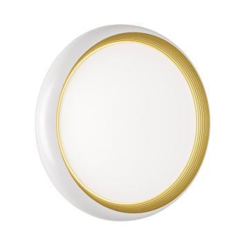 Настенно-потолочный светильник SONEX 7650/DL TOFIQ WHITE белый/золотой
