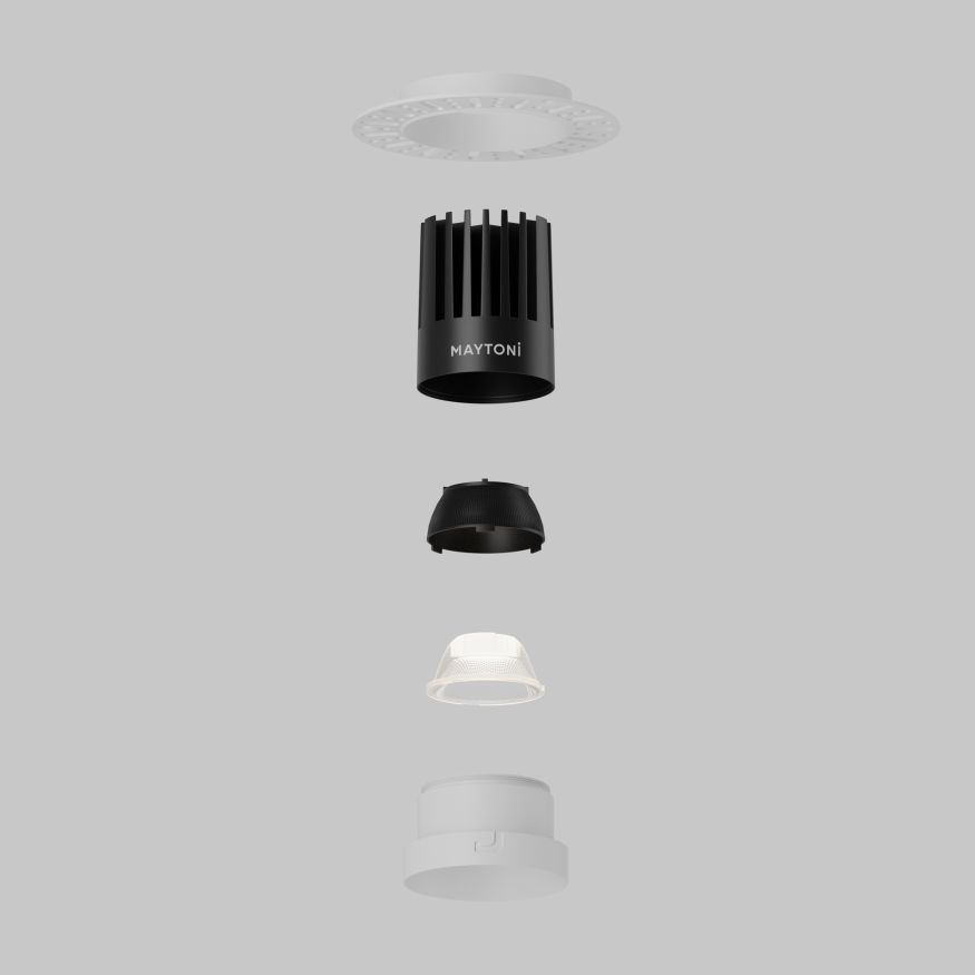 Встраиваемый светильник Technical DL121-15W-4K-TRS-W MAYTONI Dip Белый