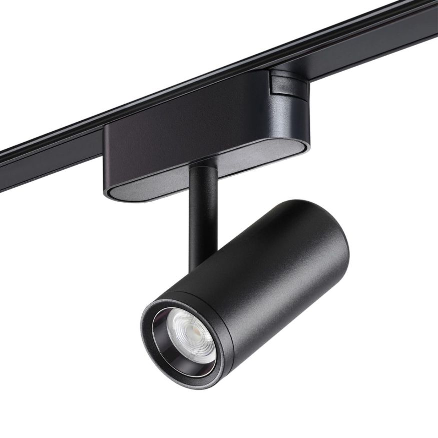 Трековый светильник для низковольтного шинопровода NOVOTECH 359104 SMAL черный