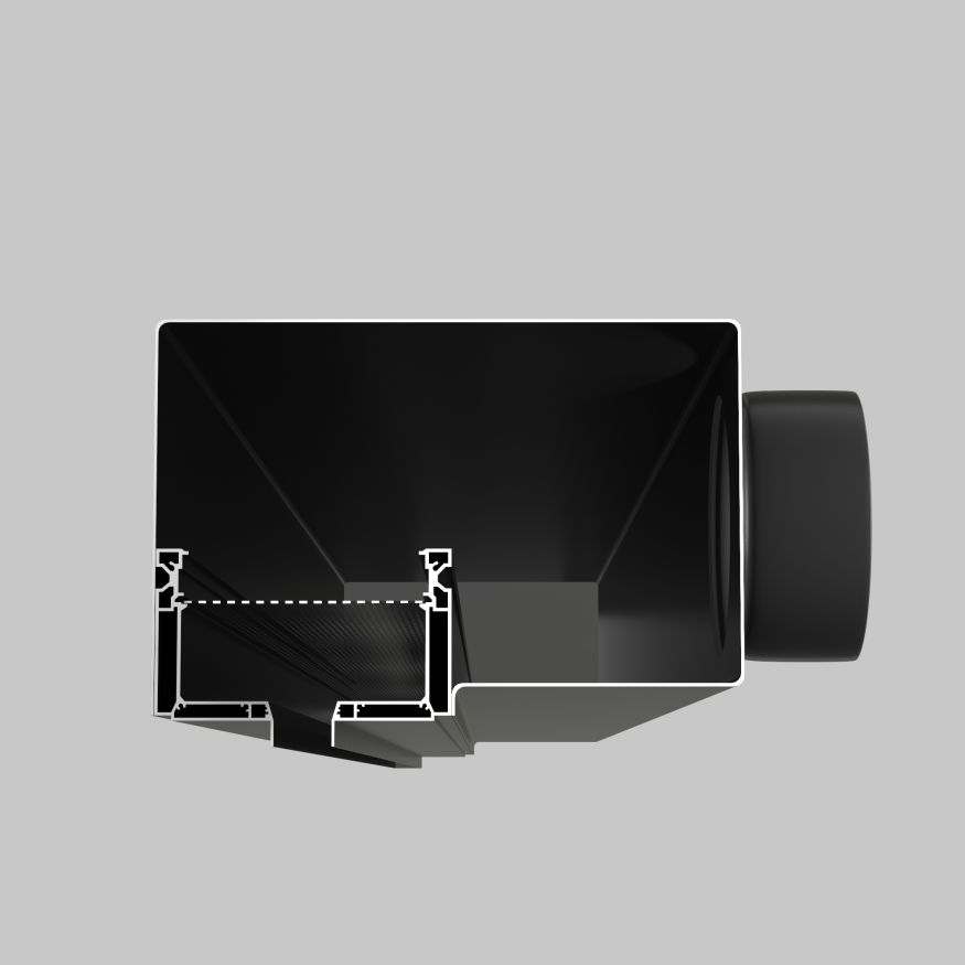 Диффузор Technical ARC-LD-G12-000014 MAYTONI Диффузор ARC с гексагональной сеткой Черный