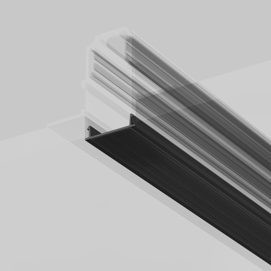 Комплектующие для трековой системы Technical TRA034DO-1B MAYTONI Accessories for tracks Exility Черный