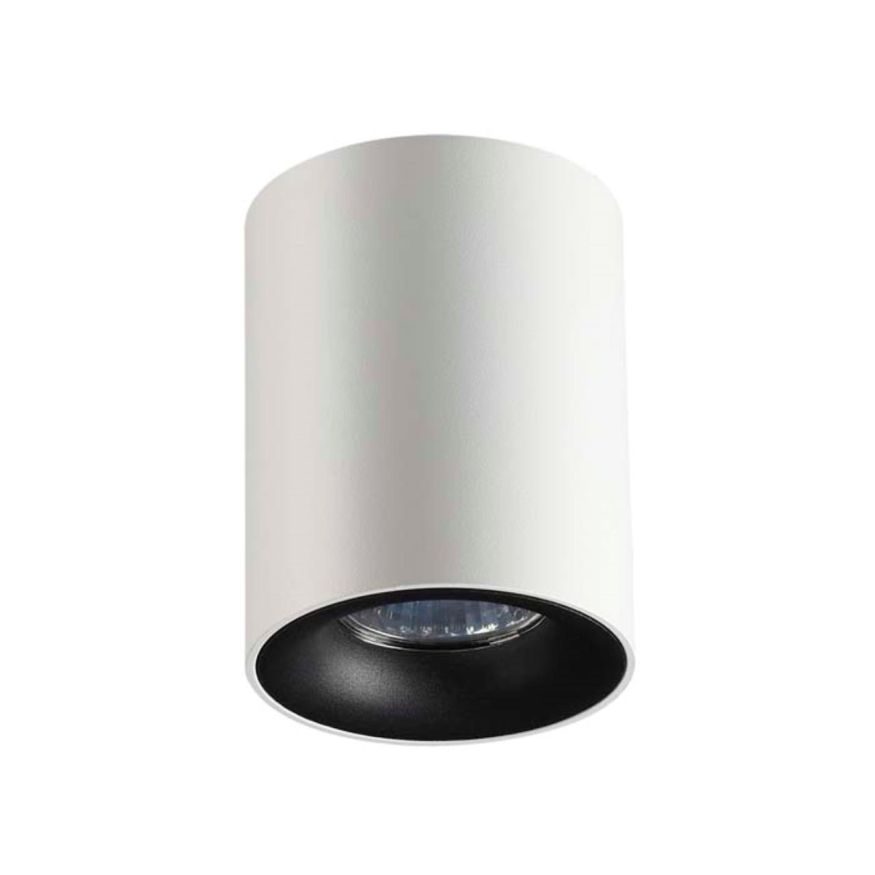 Потолочный накладной светильник ODEON LIGHT 3569/1C TUBORINO белый с черным