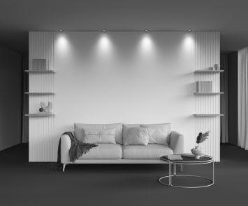 Встраиваемый светильник Technical DL058-12W2.7K-B MAYTONI Round Черный