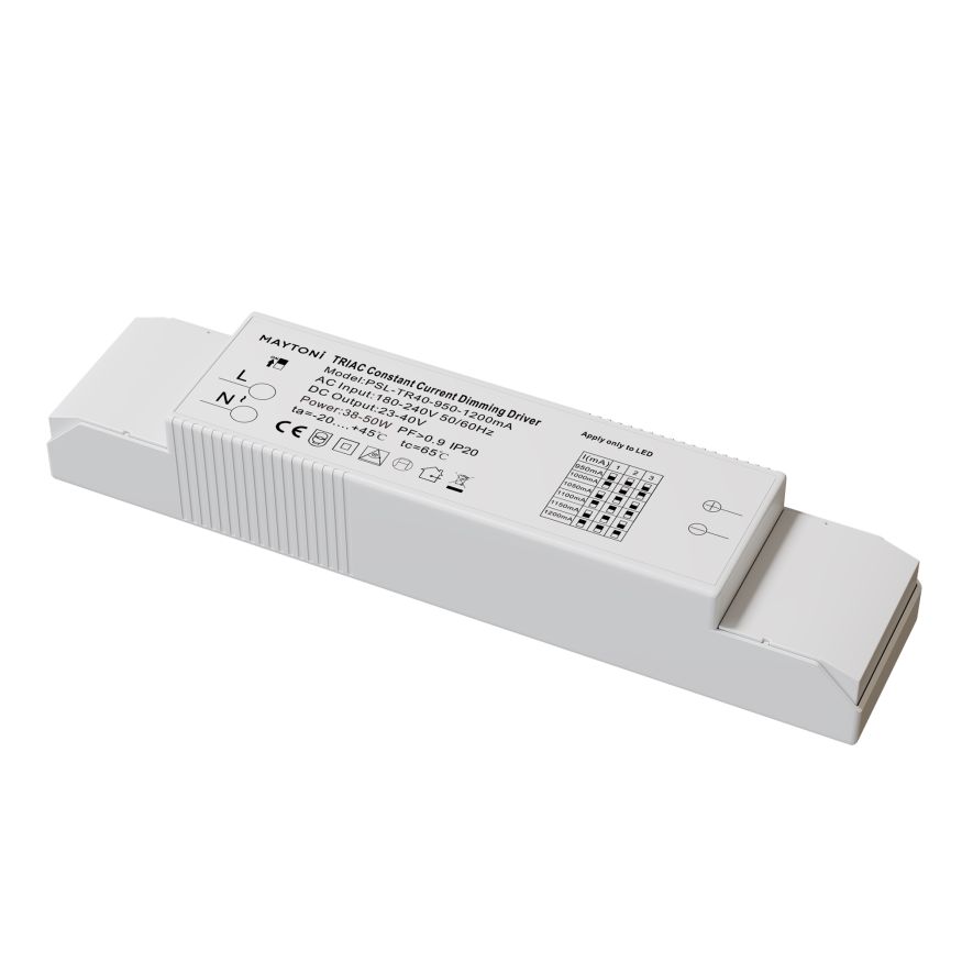 Источник тока Lighting control PSL-TR40-950-1200mA Lighting control Источники тока Белый