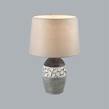 Настольная лампа LUMION 8118/1Т AVALONA серый