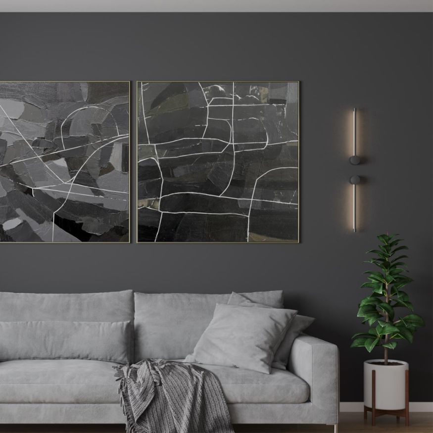 Корпус накладной с драйвером для настенного монтажа  светильников 359343 - 359358 NOVOTECH 359361 VITZ черный