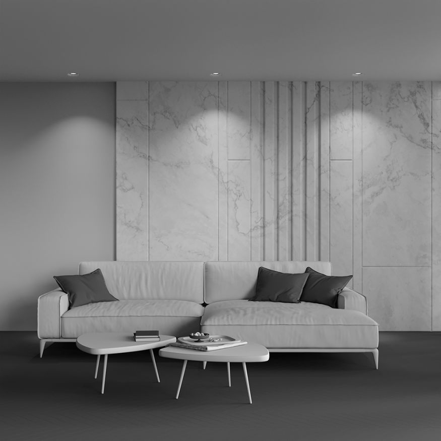 Встраиваемый светильник Technical DL006-GU10-RD-W MAYTONI Gyps Modern Белый