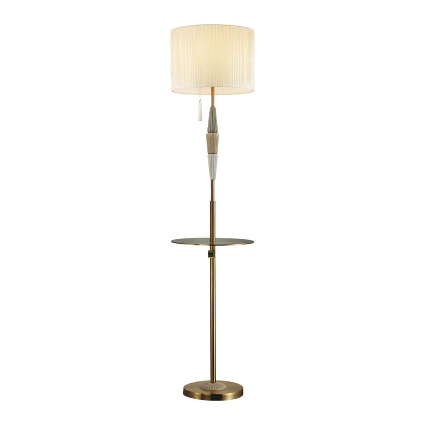 Торшер ODEON LIGHT EXCLUSIVE 5403/1F Latte коричневый/кремовый