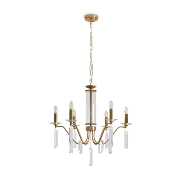 Подвесной светильник Freya FR2041PL-06BS Freya Harvest Латунь