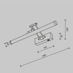 Подсветка Maytoni MIR268WL-L3W3K Maytoni Luster Белый