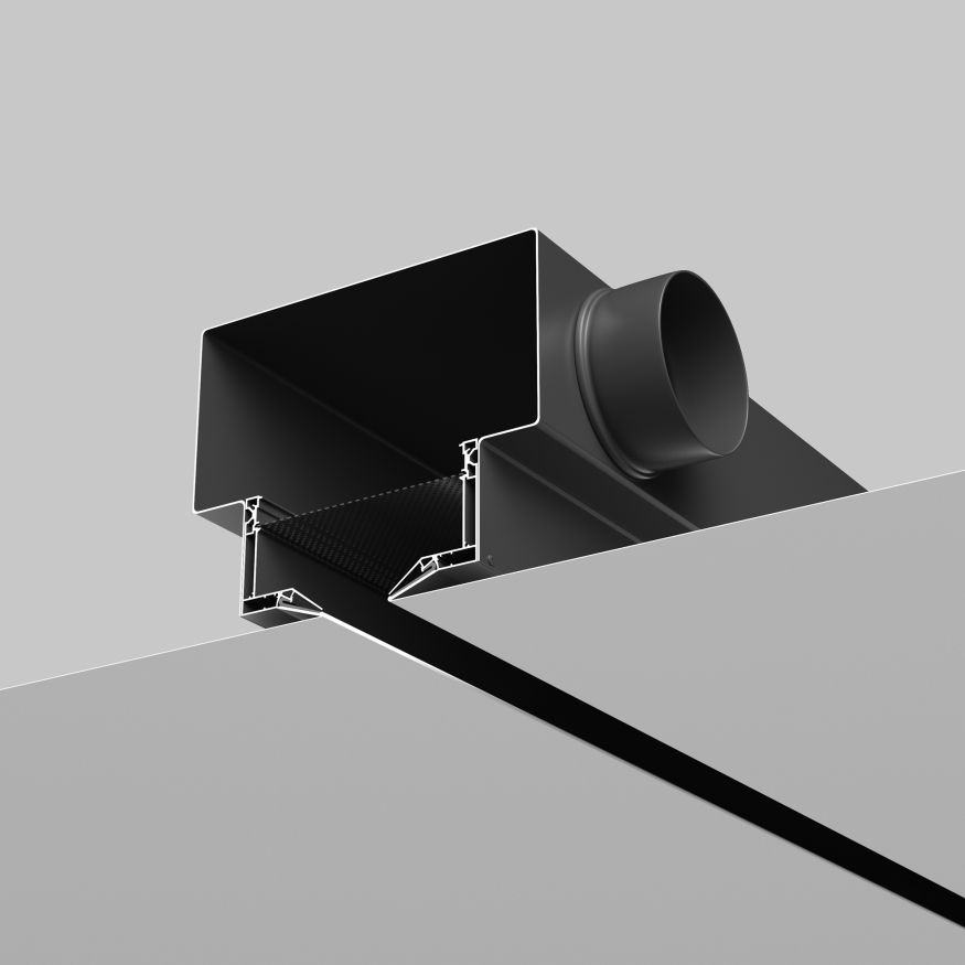 Диффузор Technical ARC-LD-SC-000012 MAYTONI Диффузор ARC с гексагональной сеткой Черный