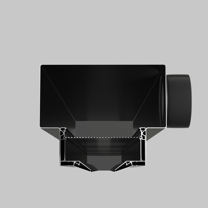 Диффузор Technical ARC-LD-SC-000012 MAYTONI Диффузор ARC с гексагональной сеткой Черный