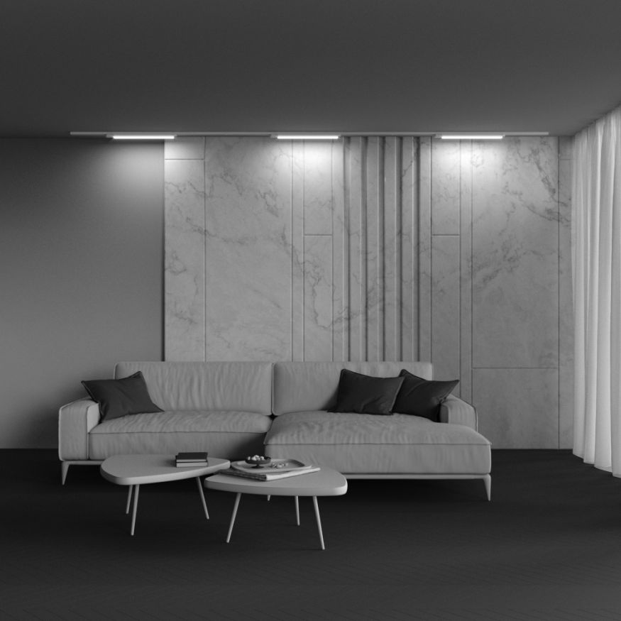 Трековый светильник Technical TR000-1-24W3K-W MAYTONI Basis Белый