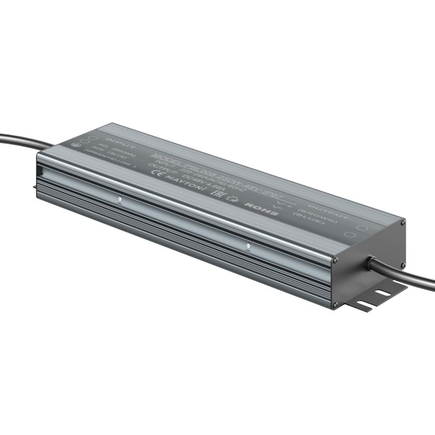 Источник напряжения Technical PSL008-250W-48V-IP67 MAYTONI Power Supply Magnetic Серебро