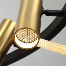 Подвесной светильник ODEON LIGHT 4397/55L CORDA черный