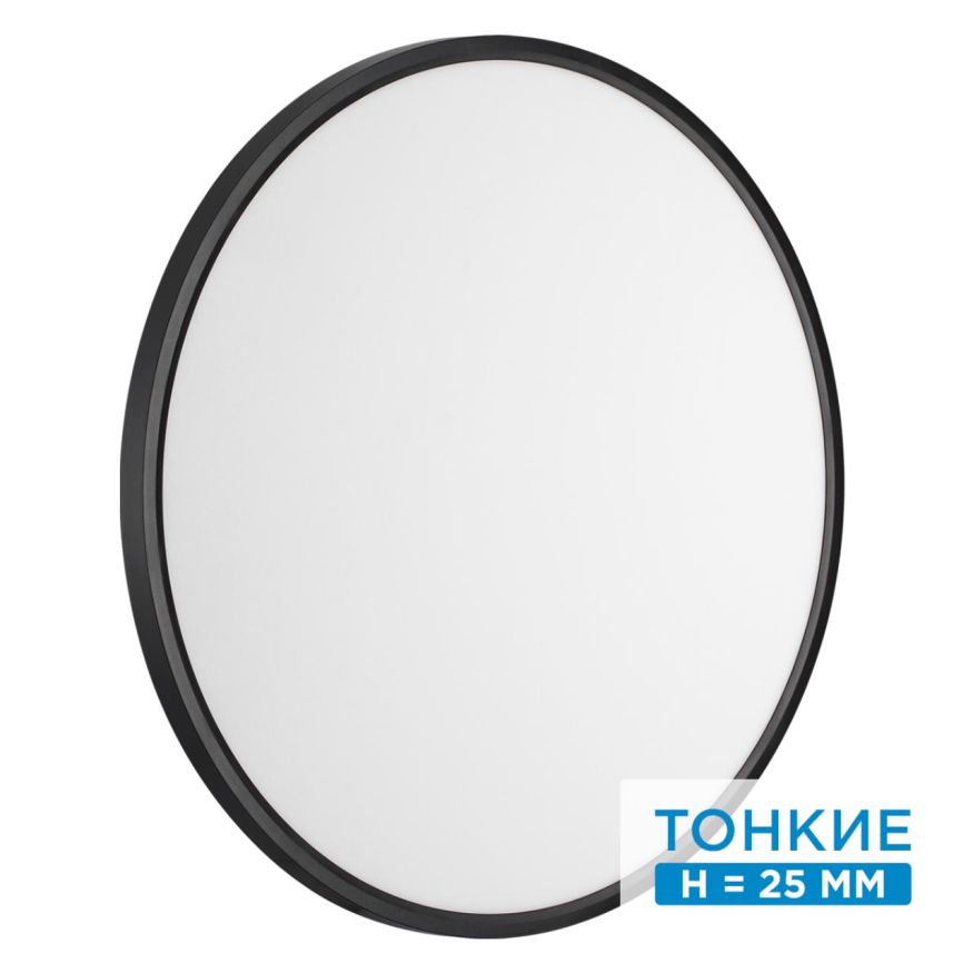 Настенно-потолочный светильник SONEX 7660/48L ALFA BLACK белый/черный