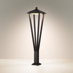 Уличный светильник ODEON LIGHT 6655/12GL3 BEARITZ черный