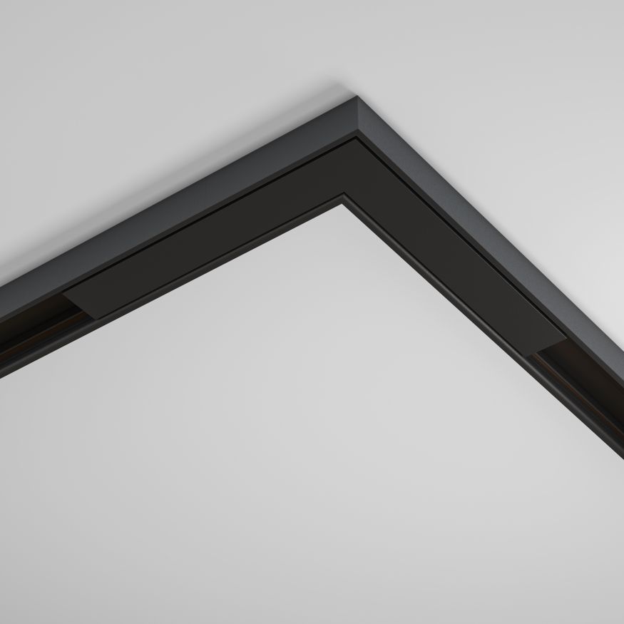 Комплектующие для систем освещения с токоведущими элементами Technical TRA172CPC-1B MAYTONI Accessories for tracks Basity Черный