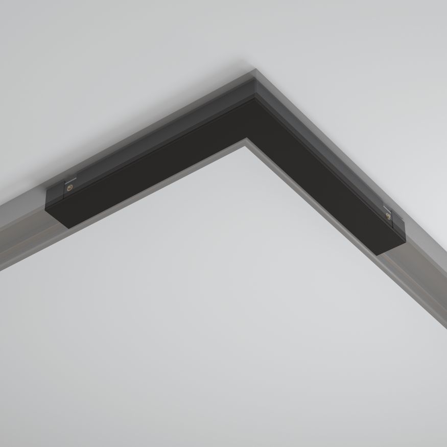 Комплектующие для систем освещения с токоведущими элементами Technical TRA172CPC-1B MAYTONI Accessories for tracks Basity Черный