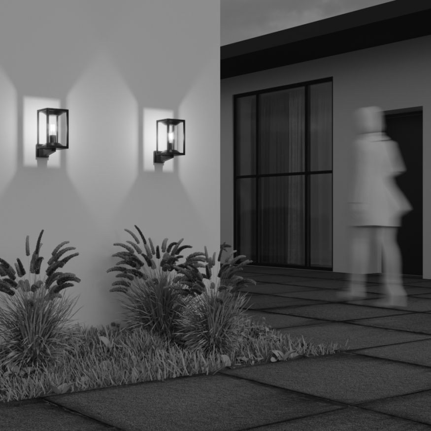 Настенный светильник (бра) Outdoor O452WL-01GF MAYTONI Cell Графит