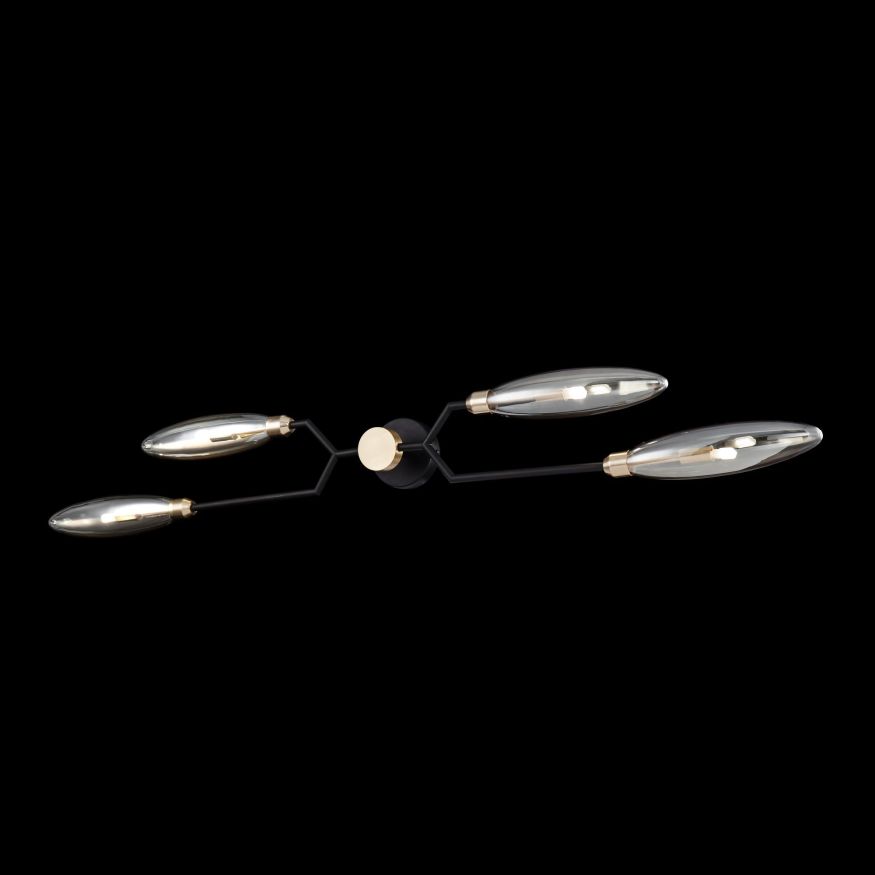 Настенный светильник (бра) Maytoni MOD012WL-04G Maytoni Ventura Золото