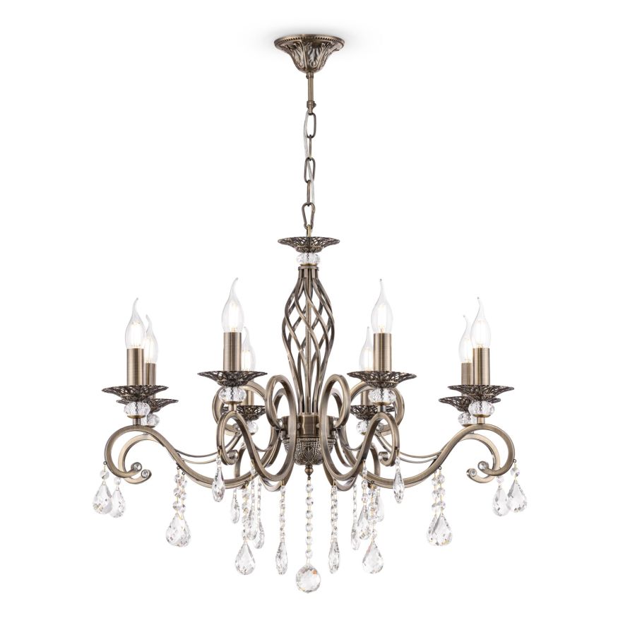 Люстра Maytoni RC247-PL-08-R Maytoni Grace Бронза