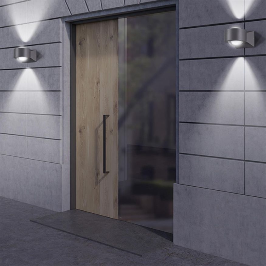 Ландшафтный настенный светильник NOVOTECH 358154 CALLE темно-серый