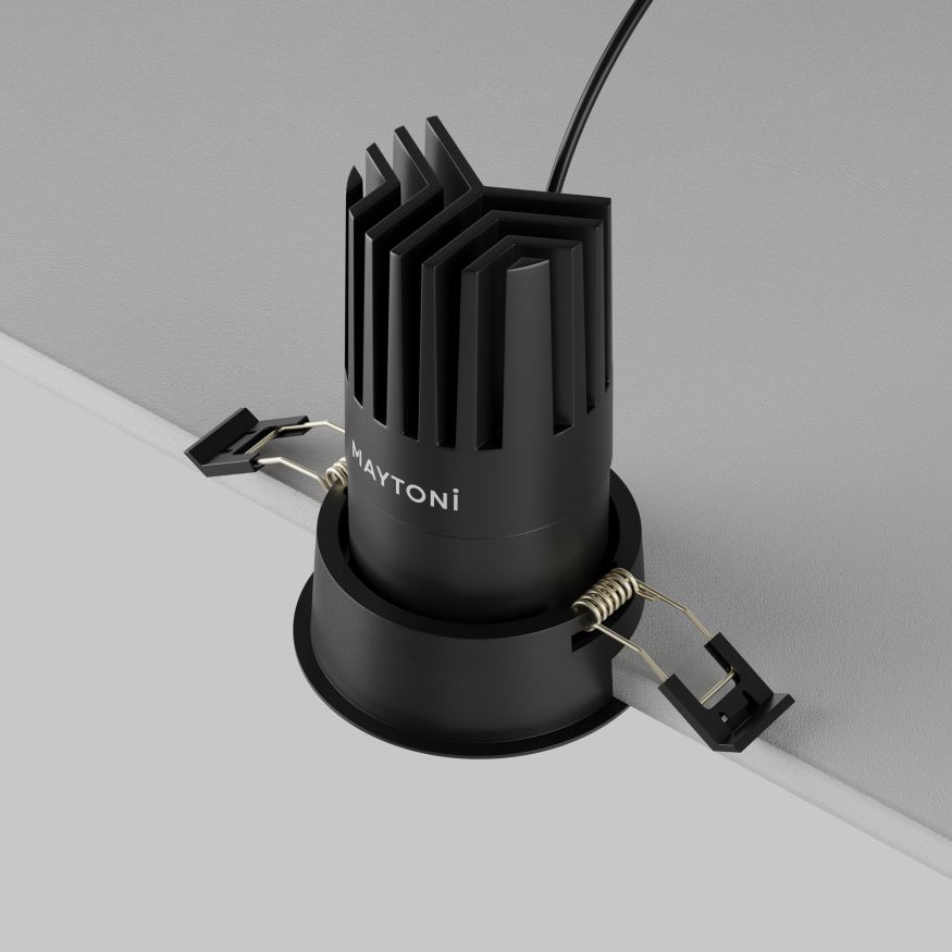 Встраиваемый светильник Technical DL118-15W-4K-B MAYTONI Dip Черный