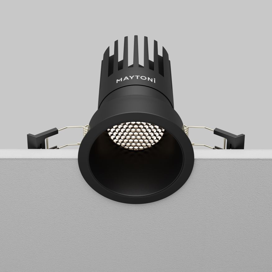 Встраиваемый светильник Technical DL118-15W-4K-B MAYTONI Dip Черный