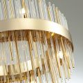 Люстра ODEON LIGHT 4639/8 IDA золотой/металл/стекло