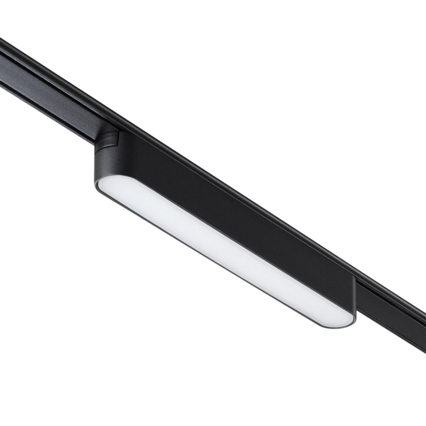 Трековый светильник для низковольтного шинопровода NOVOTECH 359238 SMAL черный