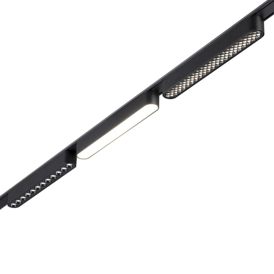 Трековый светильник для низковольтного шинопровода NOVOTECH 359238 SMAL черный