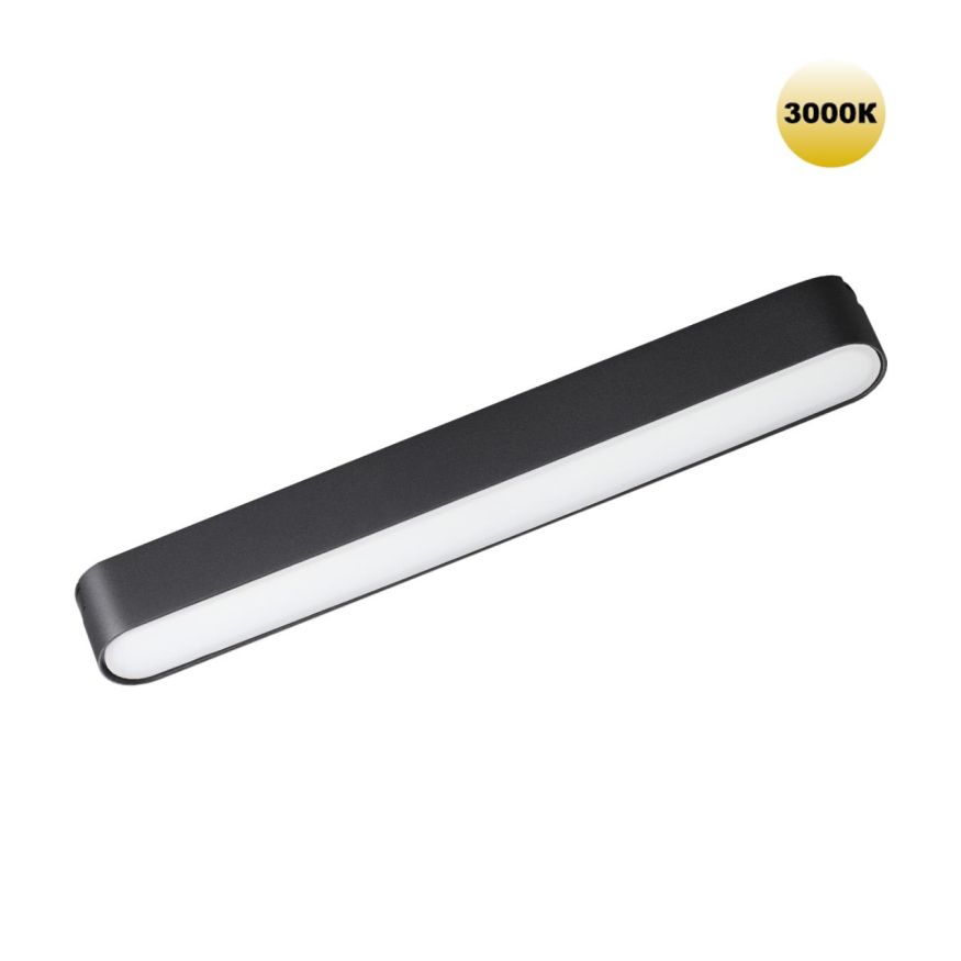 Трековый светильник для низковольтного шинопровода NOVOTECH 359238 SMAL черный