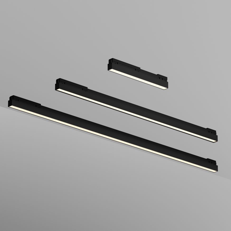 Уличный трековый светильник Outdoor O-TR02-1-S-30WB3K MAYTONI Basis Черный