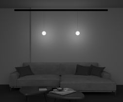 Трековый подвесной светильник Technical TR039-2-5W4K MAYTONI Luna Черный