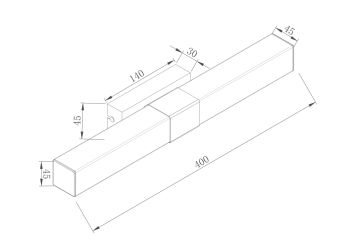 Подсветка Maytoni MIR006WL-L8CH Maytoni Glanz Хром
