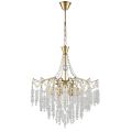 Люстра подвесная LUMION 8243/6 KRISTINA латунь