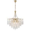 Люстра подвесная LUMION 8243/6 KRISTINA латунь