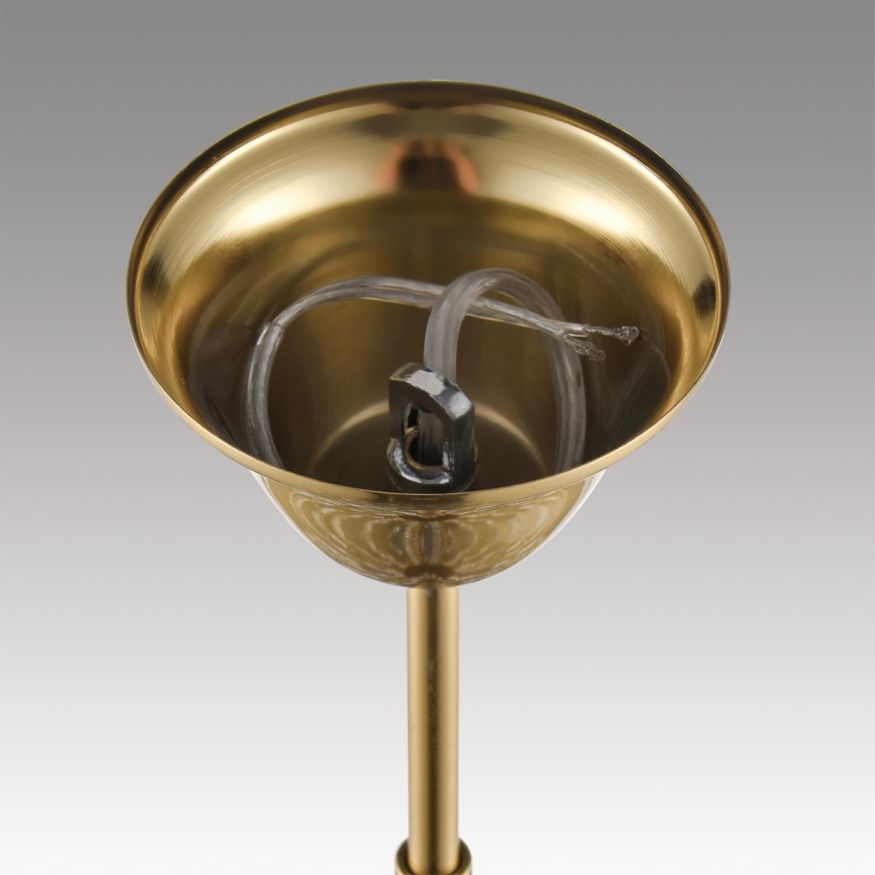 Люстра подвесная LUMION 8243/6 KRISTINA латунь