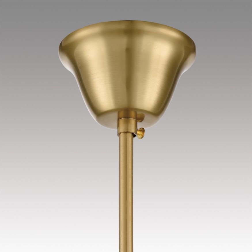 Люстра подвесная LUMION 8243/6 KRISTINA латунь