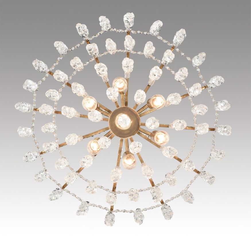 Люстра подвесная LUMION 8243/6 KRISTINA латунь