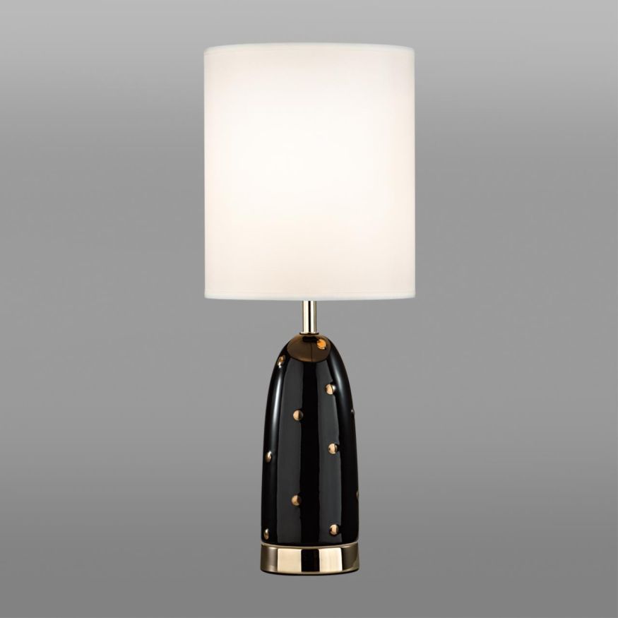 Настольная лампа ODEON LIGHT EXCLUSIVE 5424/1T POLLEN золотой/черный/белый