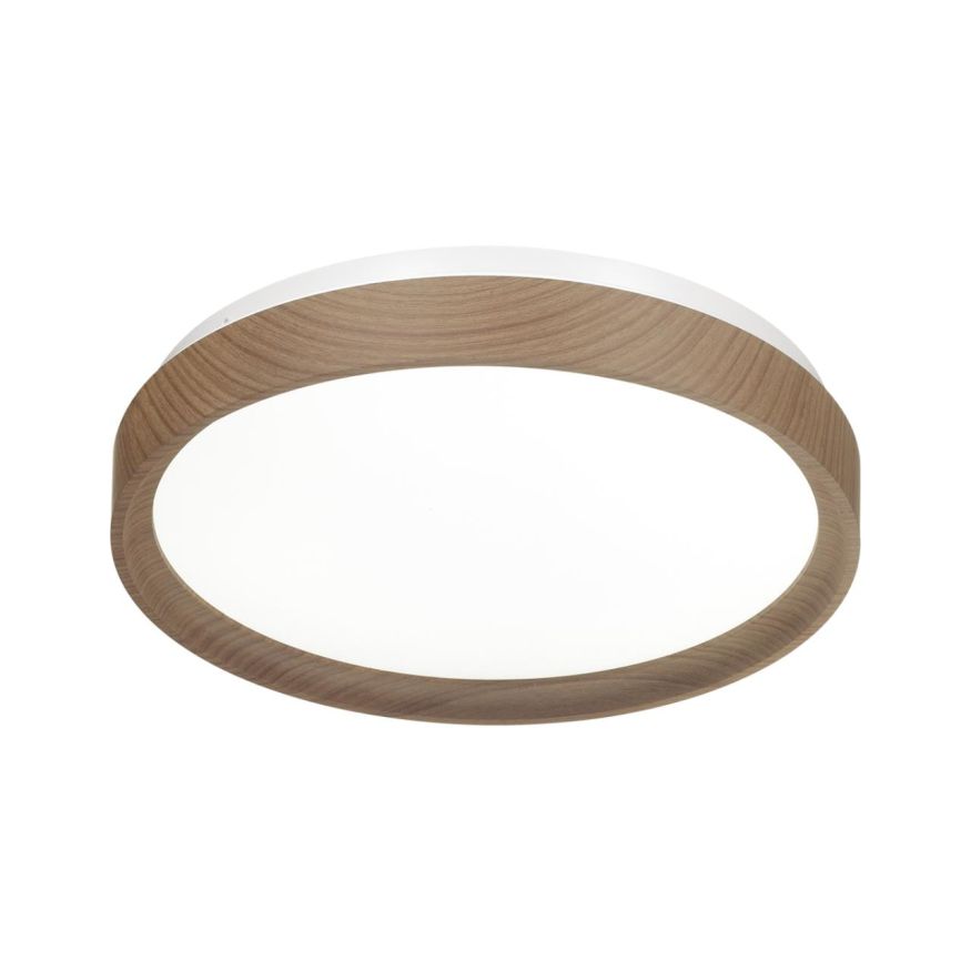 Настенно-потолочный светильник SONEX 7603/CL WOODI белый/светло-коричневый под дерево